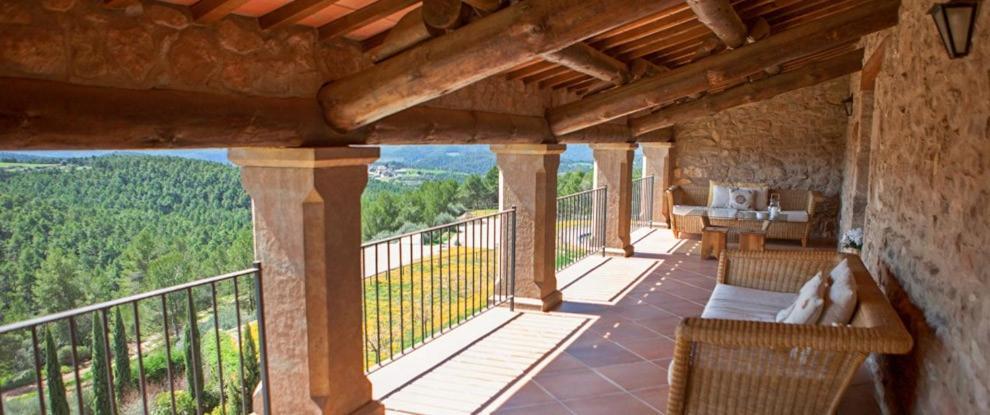 Hotel La Garriga De Castelladral Exteriér fotografie